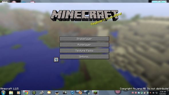 hey guys i just got minecraft