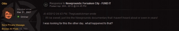 Newgrounds: The Forsaken City