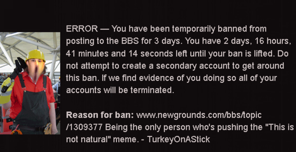 banned again