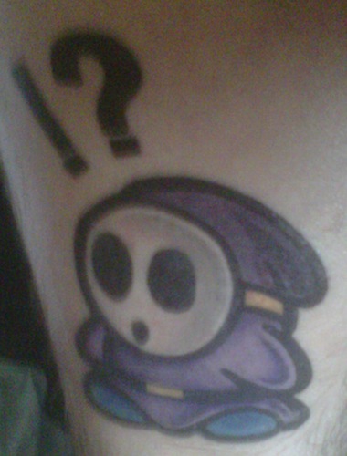 Shy Guy Tattoo