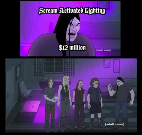 Alright check this out, it's Scream Activated Lighting