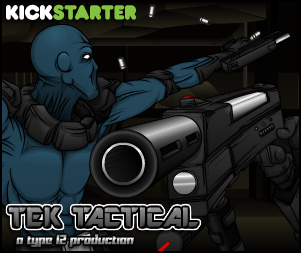 Tom and Newgrounds! Tek Tactical is live on Kickstarter!