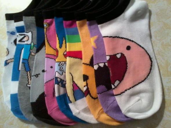 Holy Shit Adventure Time Socks!