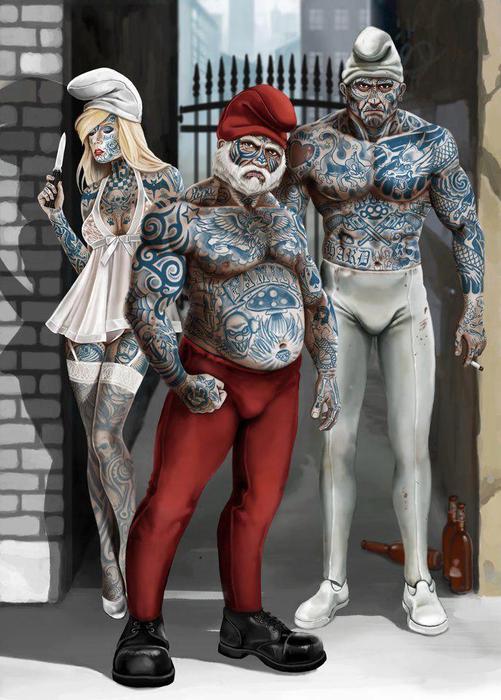 The InKeD sMurfEs