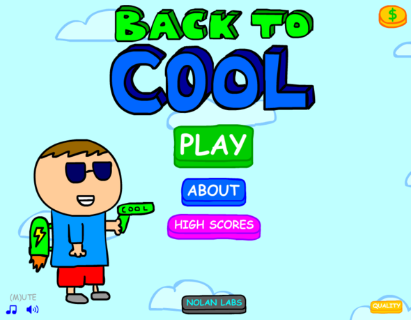 Back To Cool!  It's a NEW game!