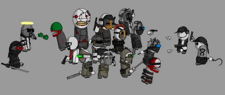 Classic team dark concept by SharkGuy01 on Newgrounds