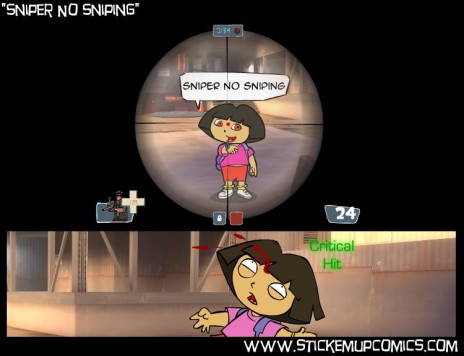 TF2 vs. Dora the Explorer!