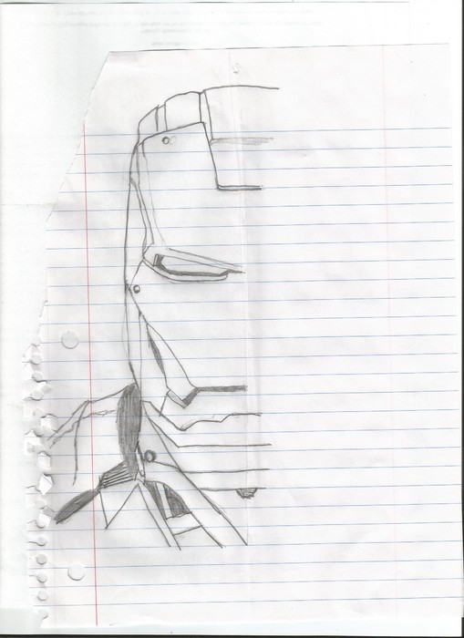 Half of Iron Man