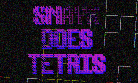 SNAYK DOES TETRIS