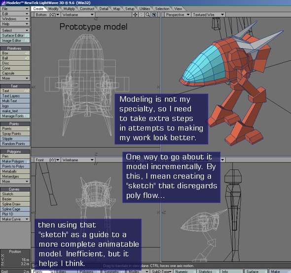 Brakkian Mech Model 001