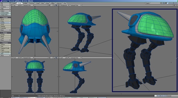 Brakkian Mech Model 002