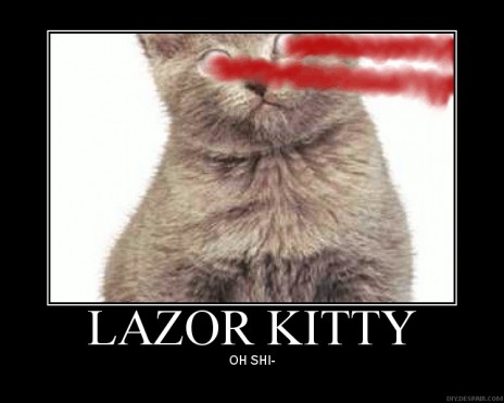 The Return of LAZOR KITTY!