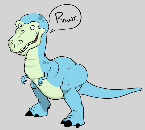 New Toon! Derpasaurus Rex!