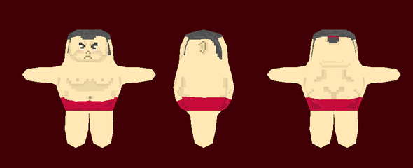 Sumo Game Art