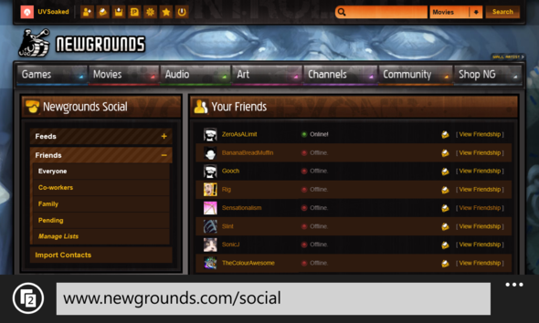 Newgrounds Mobile?