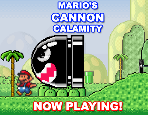 New Flash: Mario's CANNON Calamity!