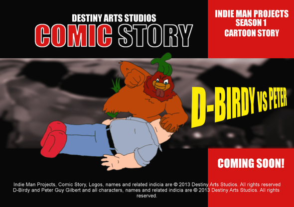 Destiny Arts Studios - Cartoon Story Q-Birdy vs Peter