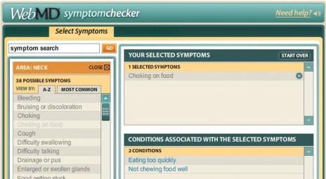 Helpful Symptom Information