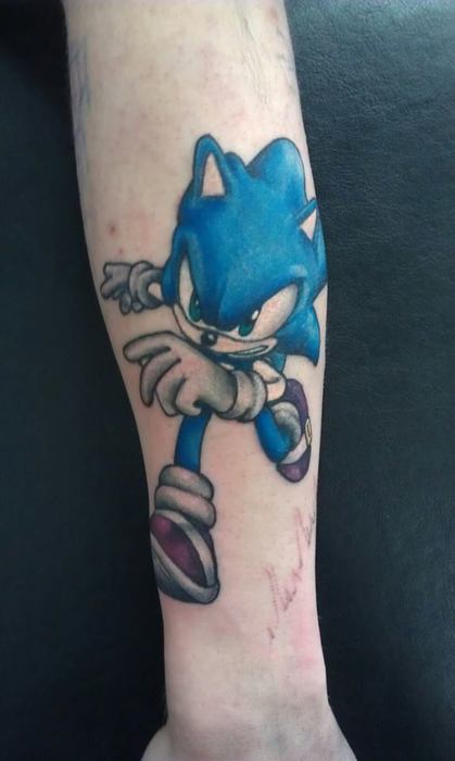 Got a Sonic Tattoo ;)