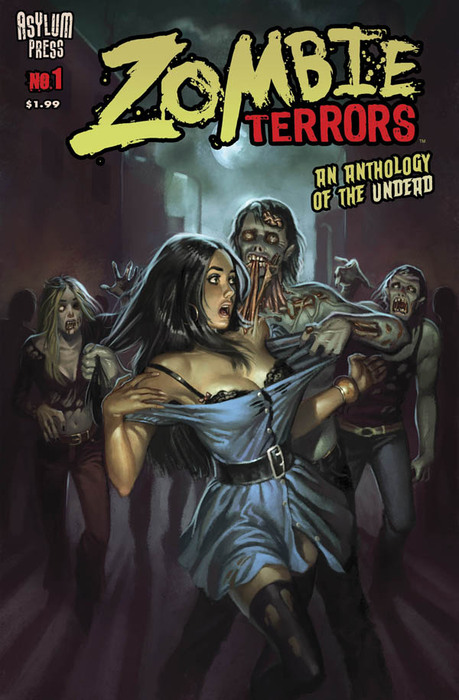 ASYLUM PRESS ANNOUNCES ZOMBIE TERRORS AS A DIGITAL COMIC SERIES ON IPAD, IPHONE, ANDROID, PC/MAC & KINDLE FIRE  