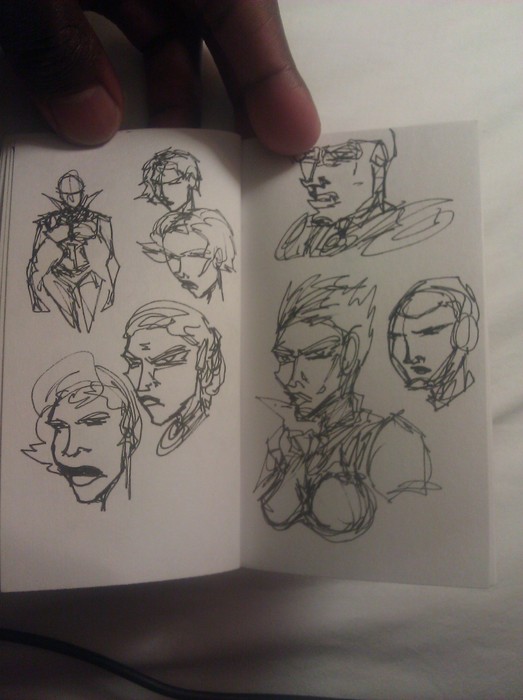 Warp up sketches