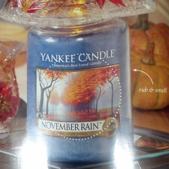 November Rain: The candle