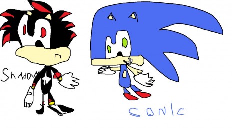 you want to see shadow and sonic