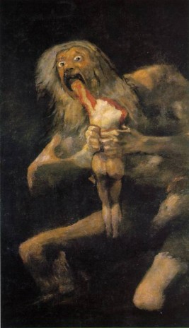 Saturn Devouring His Son