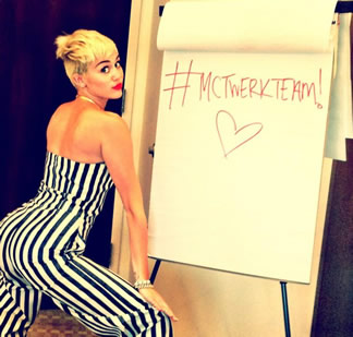 Remix of Twerk by Miley Cyrus and Justin Bieber