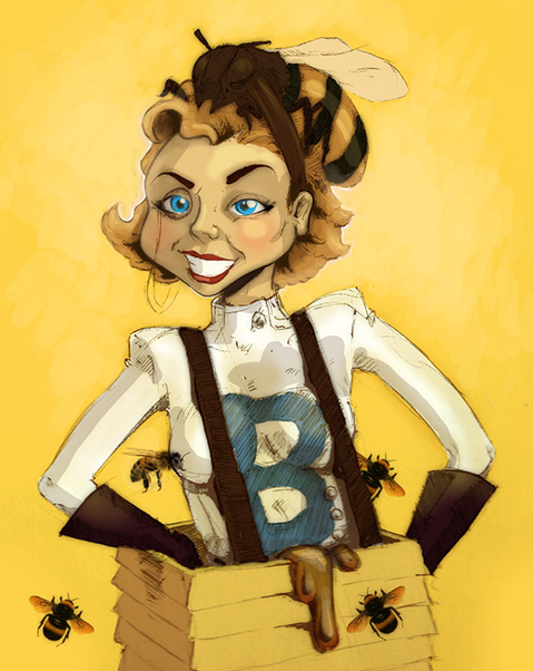 ❖ Ms.Dr.Bees illustration ❖