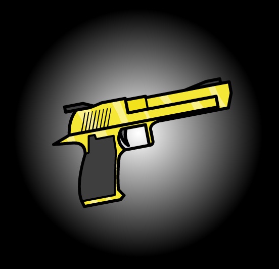 Golden Desert Eagle