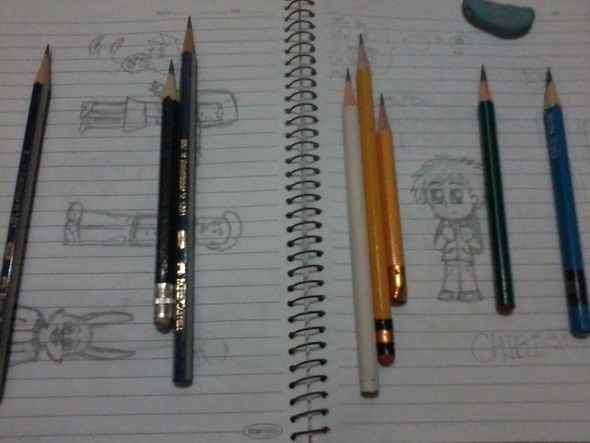 I dont know why I have all these pencils.