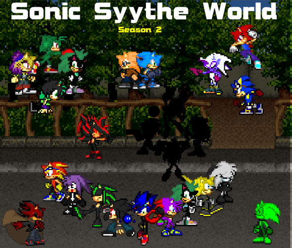 Sonic Syythe World Logo Screens