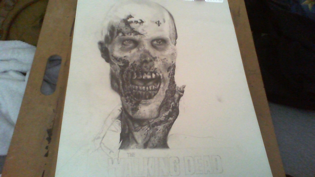 Walking Dead Poster work in progress