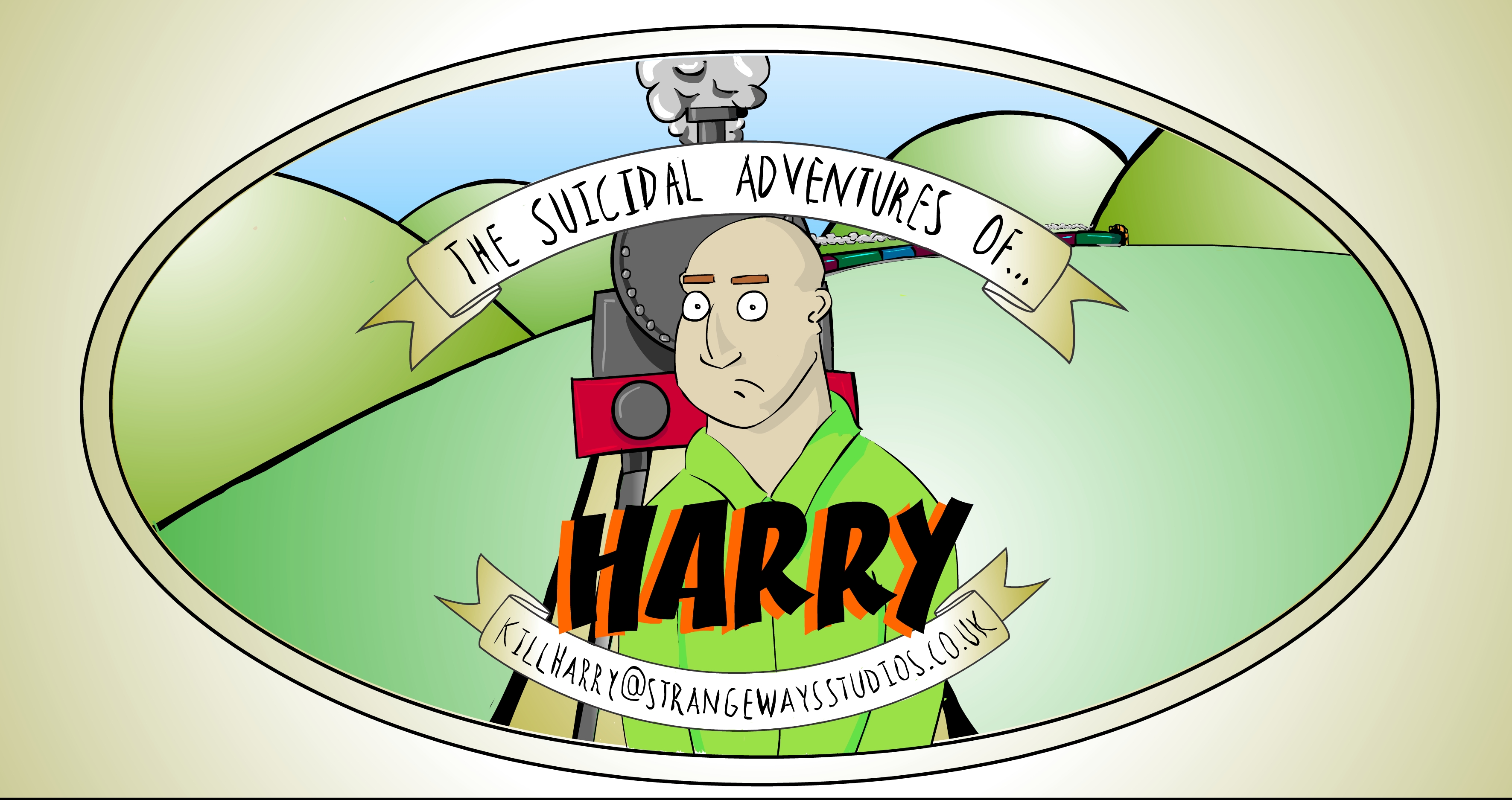 Help Harry by sending your suicidal suggestions to KillHarry@strangewaysstudios.co.uk