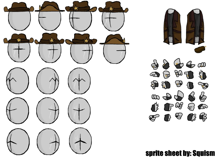 SCP Madness Combat Sprite Sheet in 2023