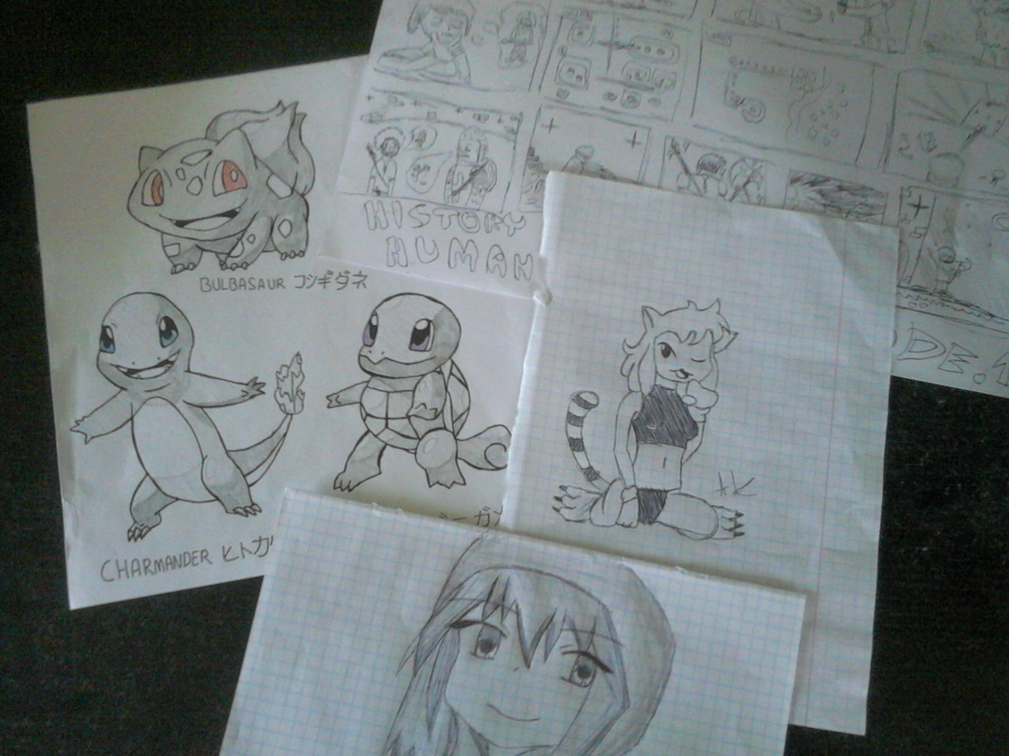 few drawings