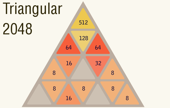 Triangular 2048 on NG