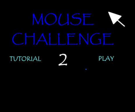 Mouse Challenge 2 - Main Menu - Early Screenshot - Work in Progress!