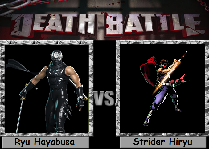 Ryu Hayabusa vs Strider Hiryu.