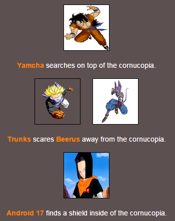 Dragon Ball Z Hunger Games: Day 1 Part 1 - by TheGamechanger