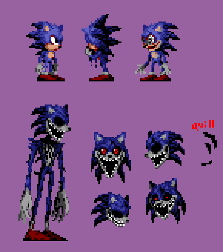 Custom Sonic.exe Faker Form V2 by Aguythatexists on Newgrounds