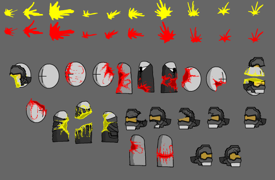...making a shit sprite sheet for madness... 