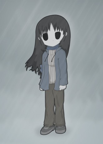 In the rain