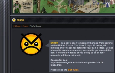 7 Day Ban